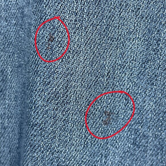 Carhartt Womens Double Knee Carpenter Jeans Sz 14T Relaxed Fit Workwear Field - Picture 7 of 8